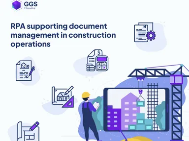 RPA supporting document management in construction operations