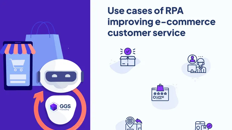 Use cases of RPA improving e-commerce customer service